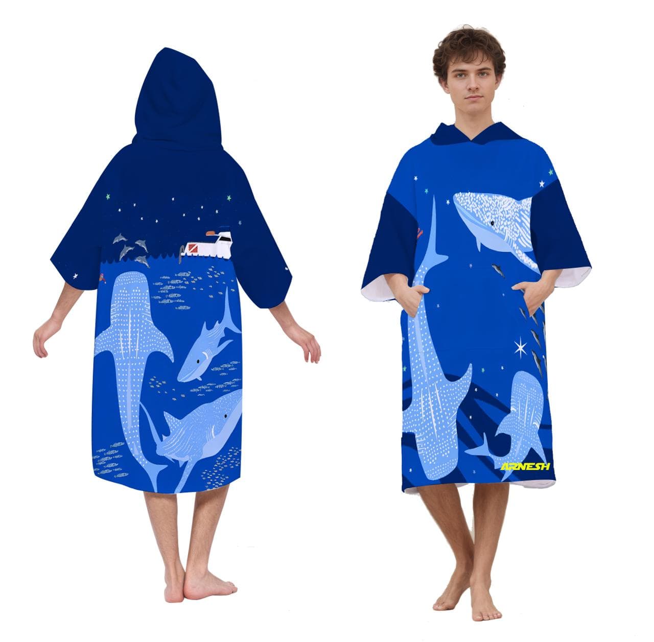 Arnesh Poncho Long Sleeve