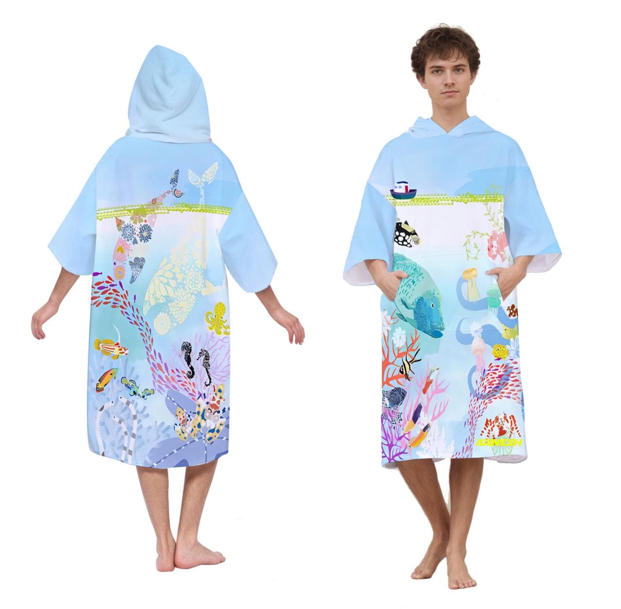 Arnesh Poncho Long Sleeve thumbnail 3